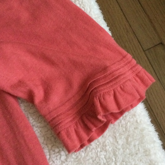 Anthropologie Little Yellow Button Ruffle - Sz Small - Picture 6 of 10